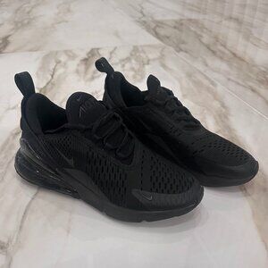 Nike Air Max 270 Big Kids' Shoes - Black Size 5.5Y